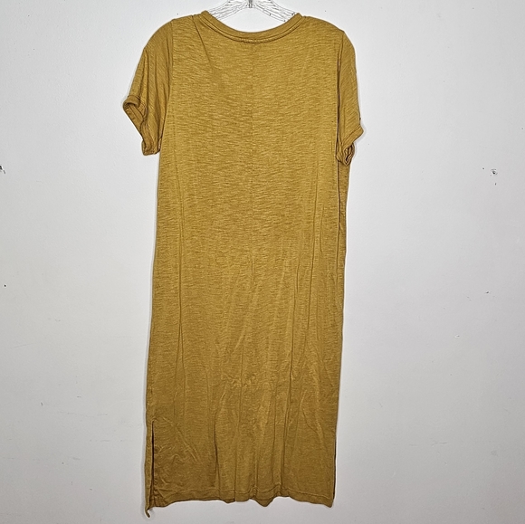 Jessica Simpson mustard yellow t-shirt dress size Large - Picture 2 of 4